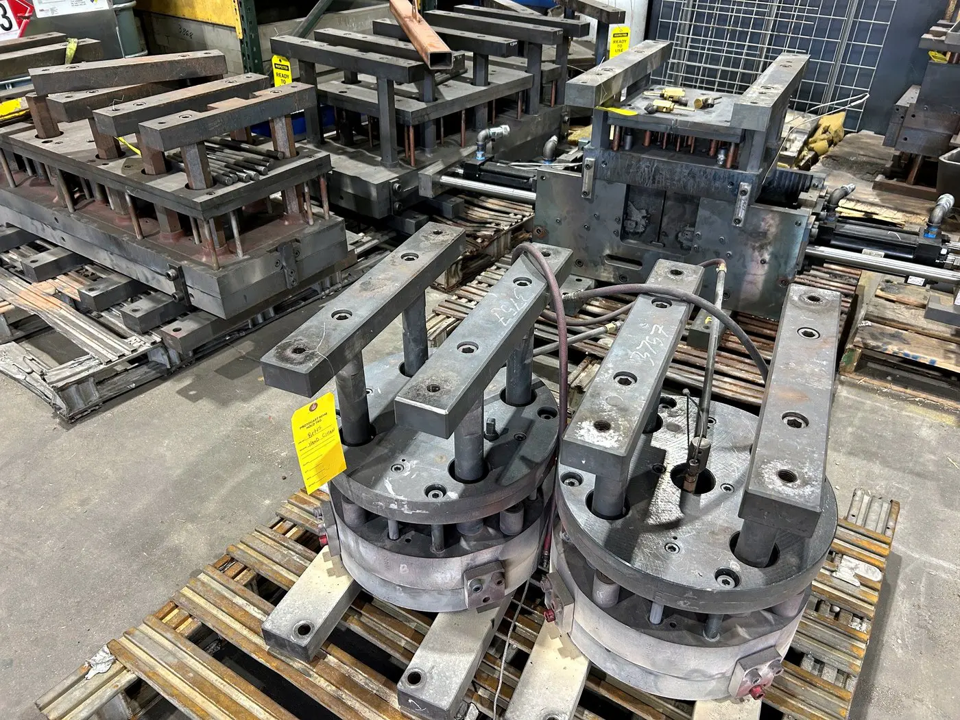 Permanent mold dies in storage at Protocast