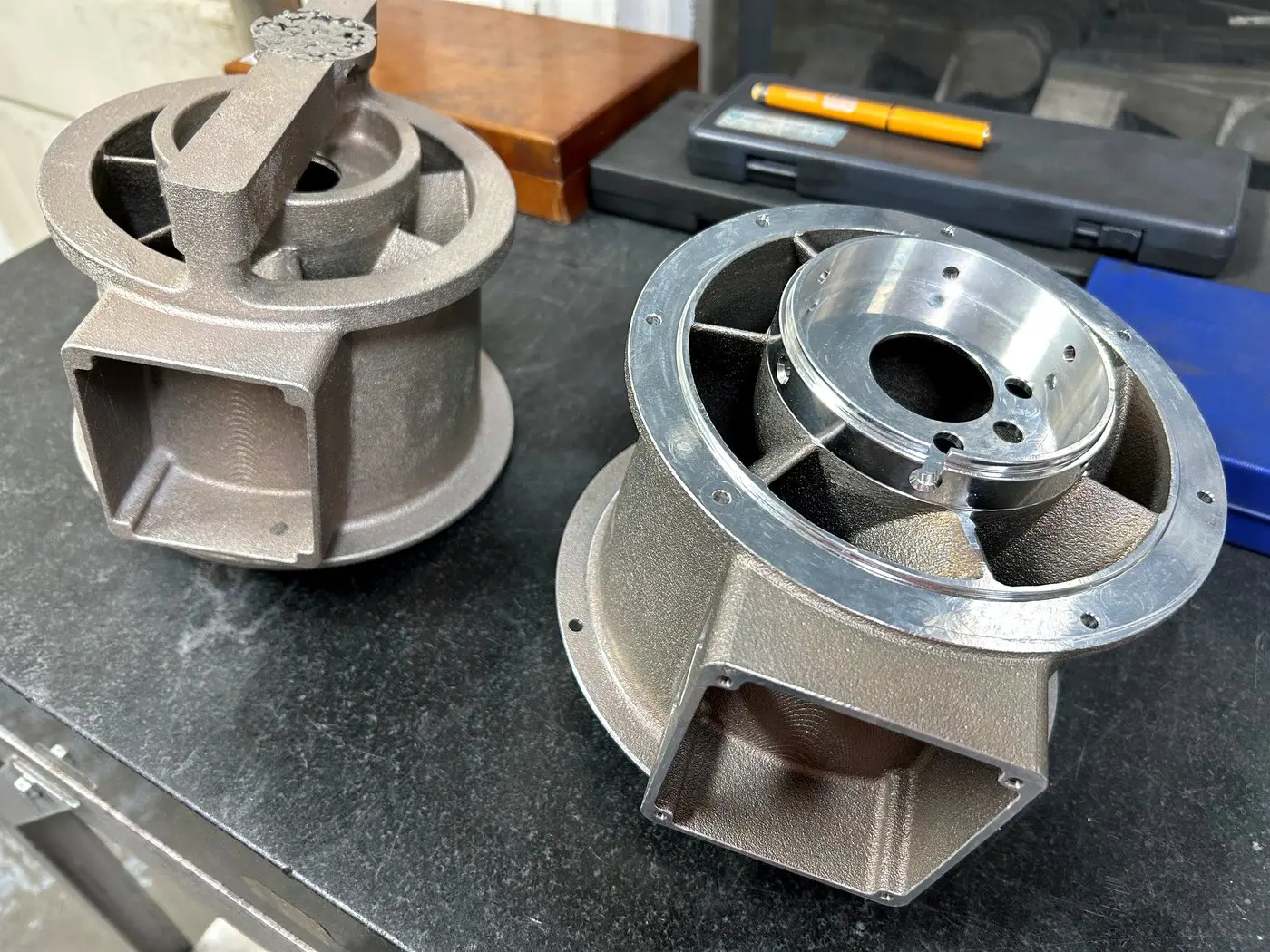 Printed sand casting